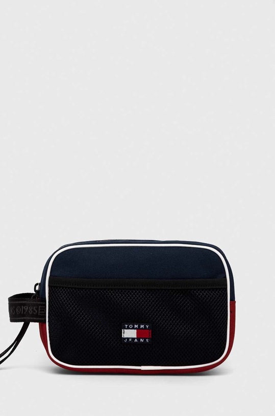 Tommy Jeans portfard Planet friendly bleumarin AM0AM12072