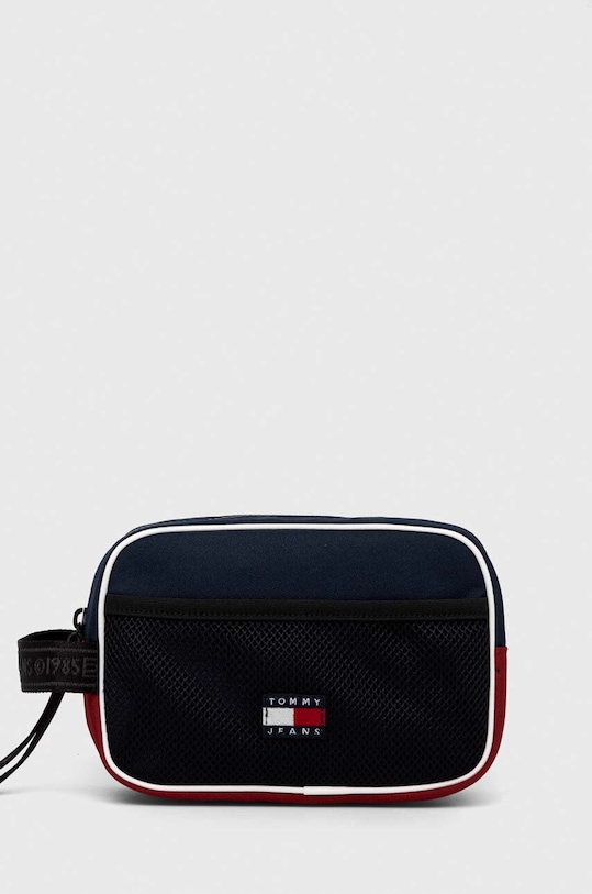 Tommy Jeans portfard Planet friendly bleumarin AM0AM12072