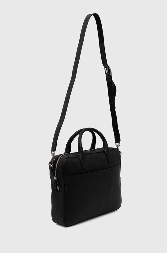 Tiger Of Sweden borsa custodia porta pc in pelle T70332107 nero SS24