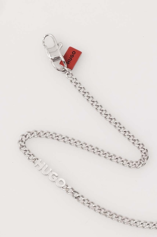 HUGO naszyjnik 50511023 srebrny SS24