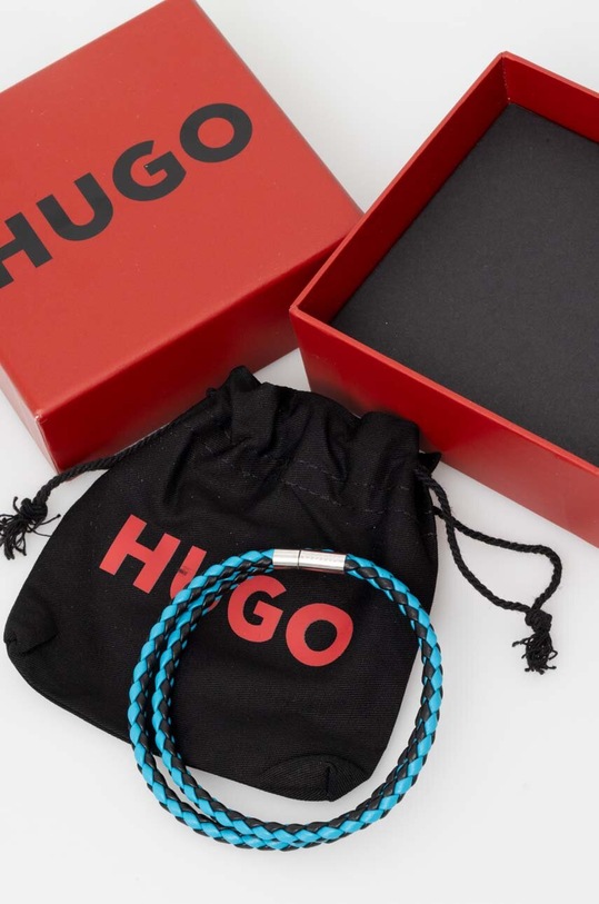 Akcesoria HUGO bransoletka skórzana 50515654 multicolor