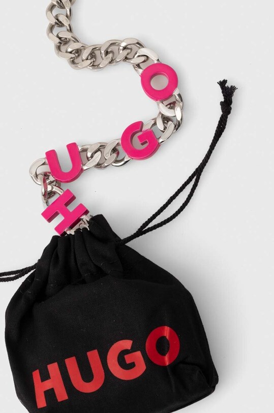 Accesorii HUGO colier 50515602 argintiu