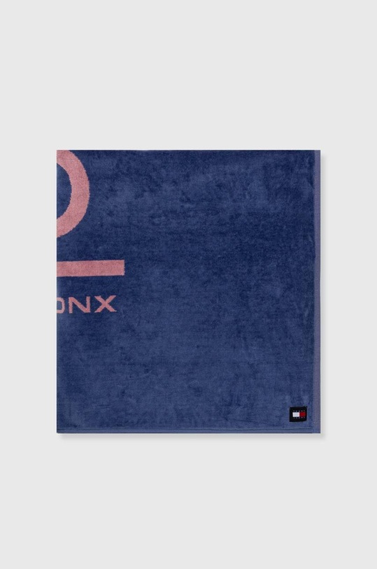 Tommy Jeans ręcznik bawełniany UU0UU00090 niebieski SS24