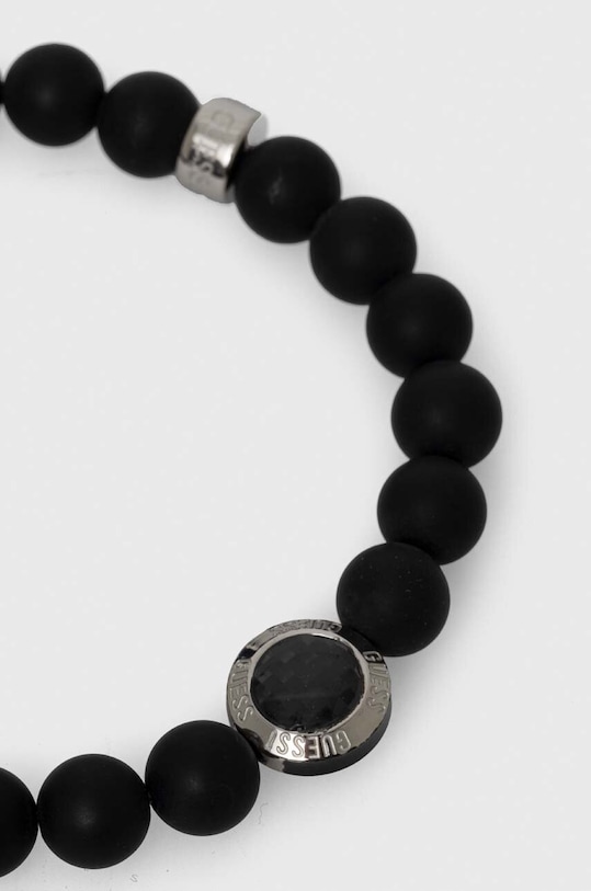 Βραχιόλι Guess JUMB04.049JW μαύρο SS25