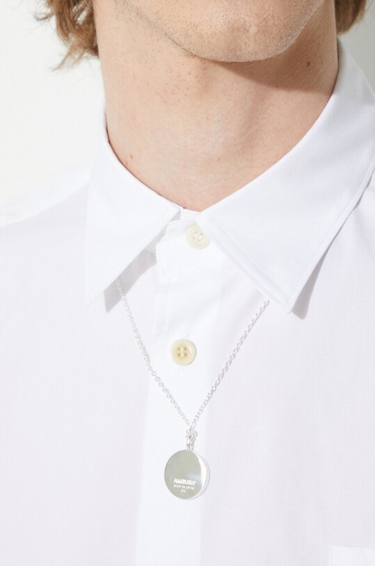 AMBUSH naszyjnik srebrny Team League Necklace srebrny BMOB001S24SIL0017200