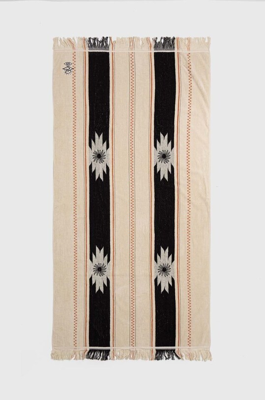 Rip Curl ręcznik bawełniany czarny CTWBF9