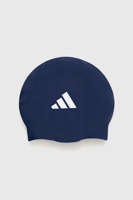 Plavecká čiapka adidas Performance Adult 3S 3-Stripes modrá IK9662