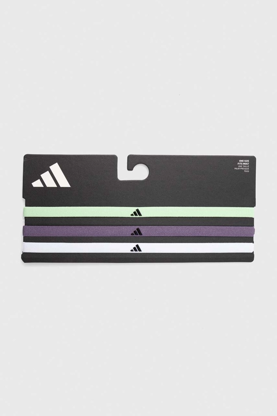 adidas Performance opaski na głowę 3-pack trening zielony IR7870