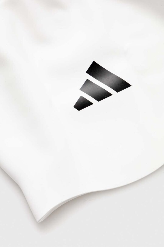 Аксесоари Шапка за плуване adidas Performance 3-Stripes IU1902 бял
