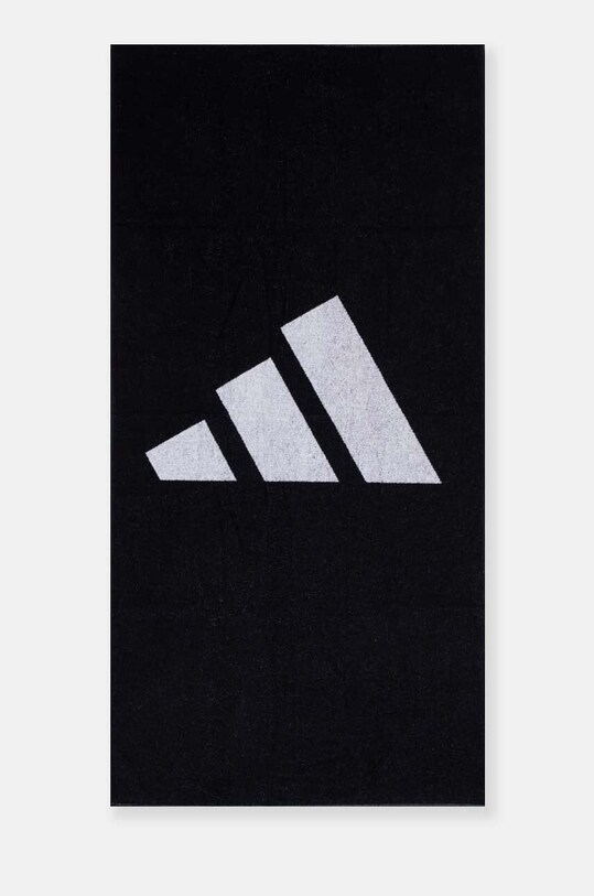Хлопковое полотенце adidas Performance чёрный IU1289