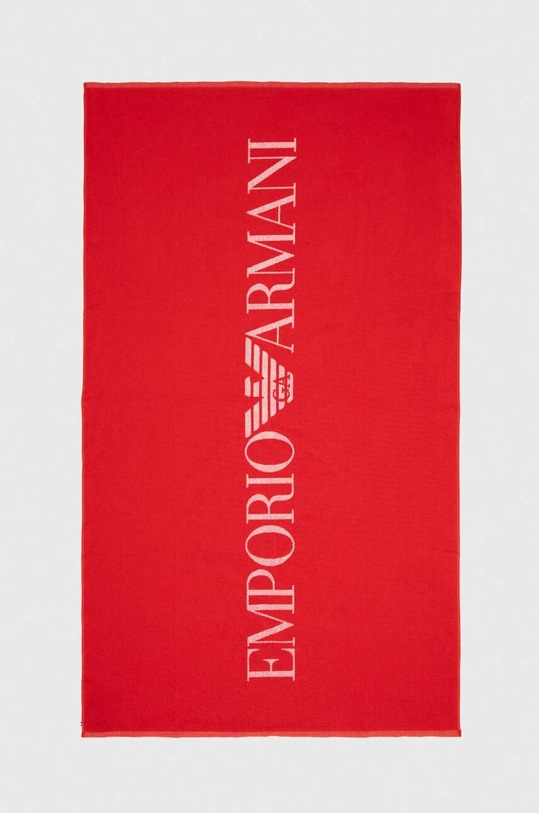Emporio Armani Underwear ręcznik bawełniany czerwony 231772.4R451