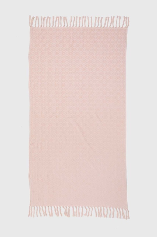 United Colors of Benetton ręcznik bawełniany różowy 6ORG28017