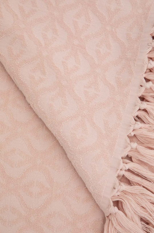 Akcesoria United Colors of Benetton ręcznik bawełniany 6ORG28017 różowy