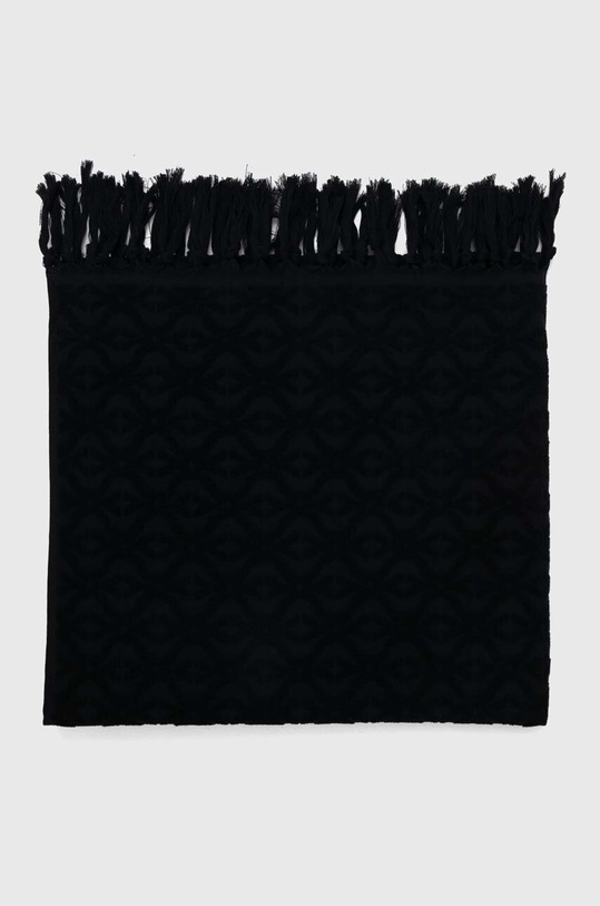 United Colors of Benetton ręcznik bawełniany 6ORG28017 czarny SS24