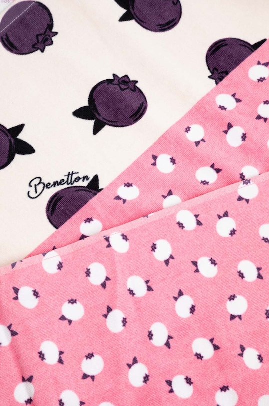 Bavlněný ručník United Colors of Benetton 6AR12801B růžová SS24