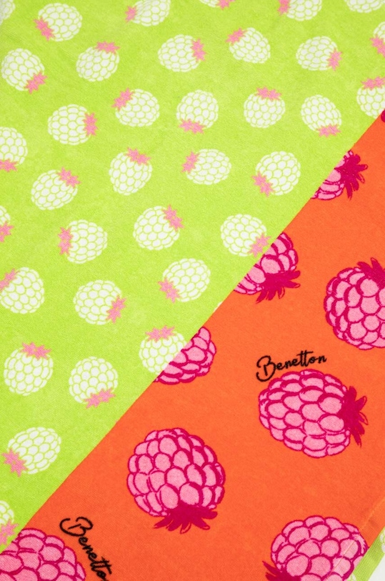 United Colors of Benetton ręcznik bawełniany 6AR12801B zielony SS24