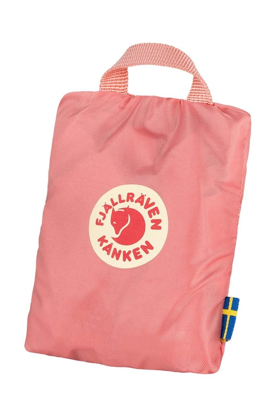 Κάλυμμα βροχής για σακίδιο πλάτης Fjallraven Kanken Rain Cover Mini Planet friendly ροζ F23795.312