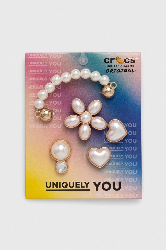 Doplňky Připínačky na obuv Crocs Dainty Pearl Jewelry 10013133 vícebarevná
