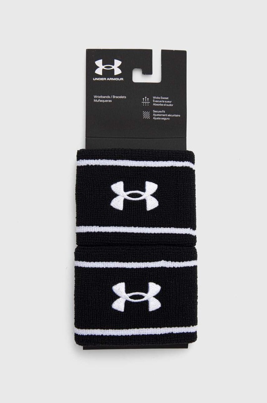 Potítka Under Armour 2-pack černá 1373119