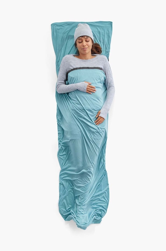 Vložka do spacieho vaku Sea To Summit Comfort Blend Sleeping Bag Liner Rectangular ASL032071 modrá AW24