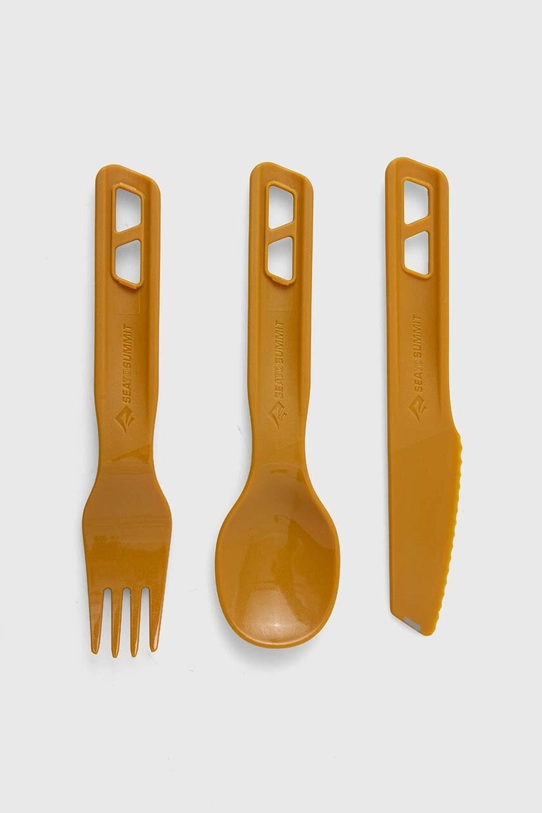 Turistički set pribora za jelo Sea To Summit Passage Cutlery Set 3 ACK035021.3 zlatna SS24