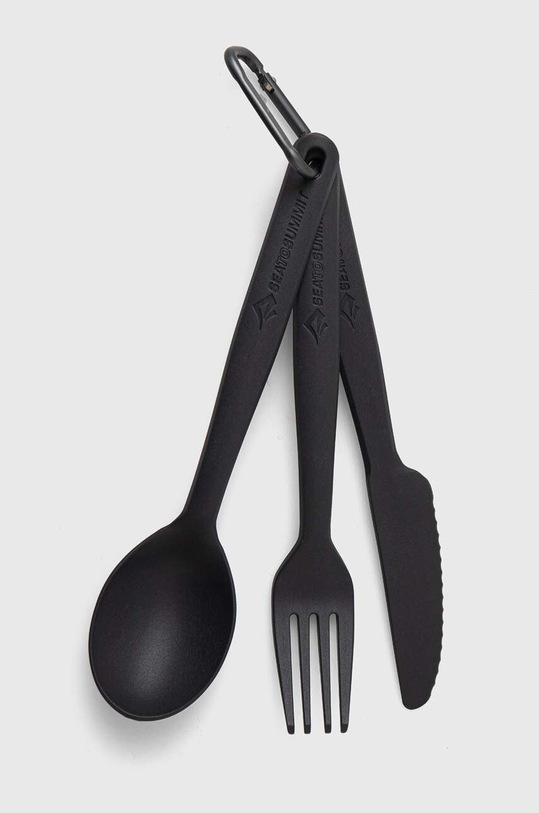 Turistički set pribora za jelo Sea To Summit Camp Cutlery Set crna ACUTL