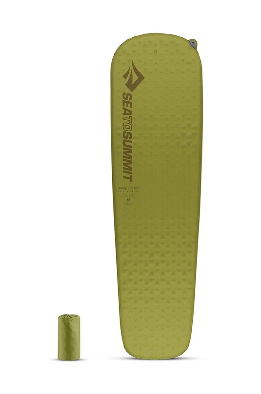 Στρώμα που φουσκώνει μόνο του Sea To Summit Camp Mat S.I. Regular 183 x 51 cm πράσινο AMSICM.R