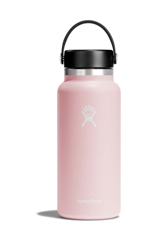 Termos boca Hydro Flask 32 Oz Wide Flex Cap Trillium roza W32BTS678