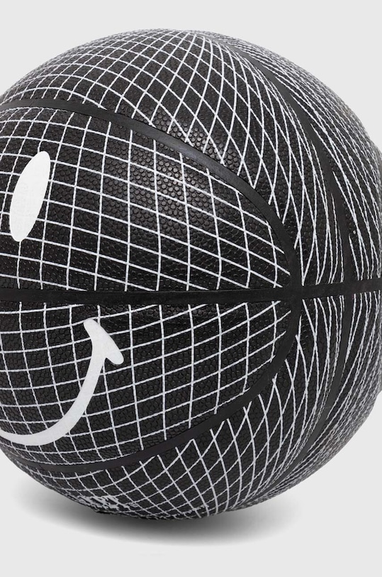 Market piłka Smiley Grid Basketball 360001475 czarny SS24