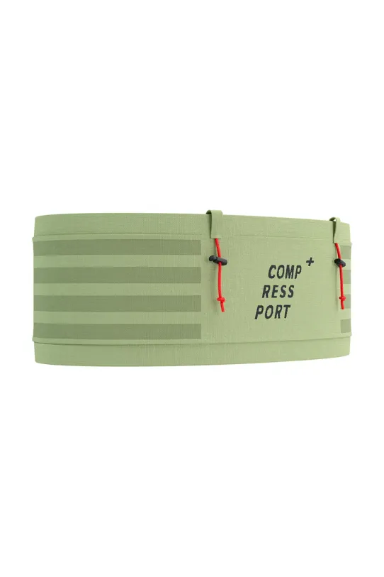 Compressport pas biegowy Free Belt Pro CU00011B zielony SS25