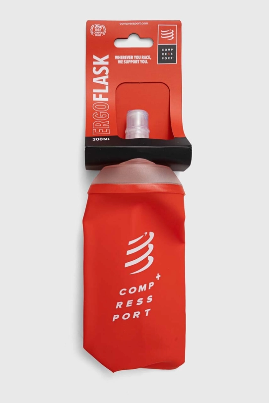 Аксессуары Бутылка Compressport ErgoFlask 300 ml CU00015B красный