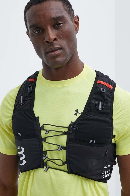Compressport gilet da corsa UltRun S Pack Evo 10 L nero CU00088B