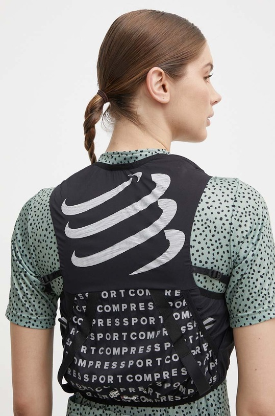 Compressport gilet da corsa UltRun S Pack Evo 10 L CU00088B nero SS24