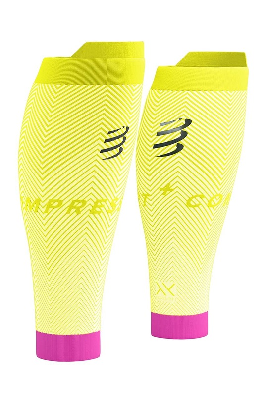 Компресионни гети за прасеца Compressport R2 Oxygen жълт SU00048B