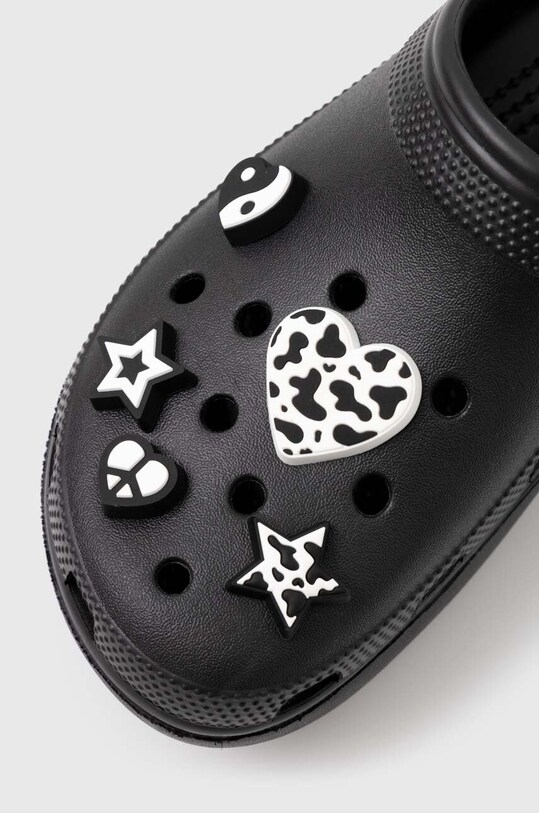 Dodaci Bedževi za obuću Crocs JIBBITZ Mono BnW 5-pack 10012950 crna