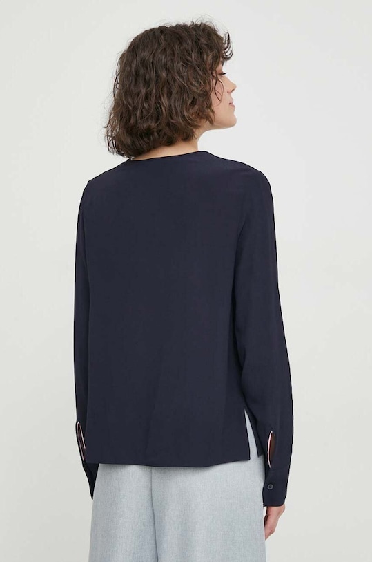 Oblečenie Blúzka Tommy Hilfiger WW0WW40529 tmavomodrá