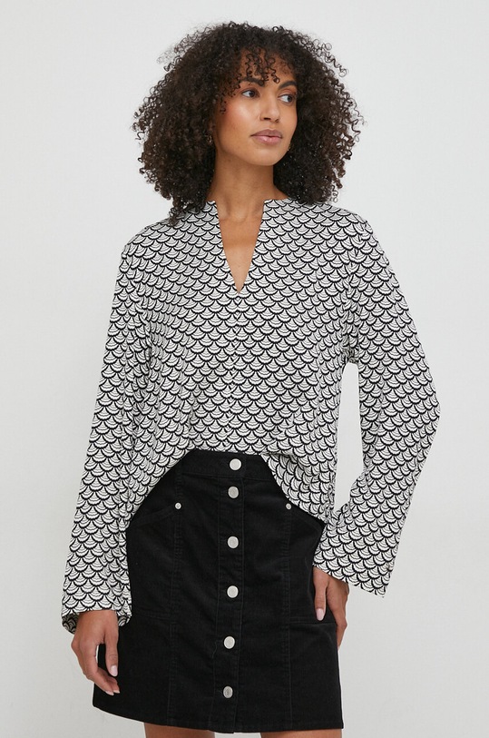 Tommy Hilfiger bluzka regular granatowy WW0WW41036
