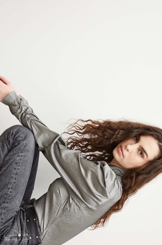 Blúzka Gestuz 10908570 sivá