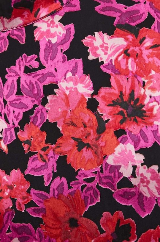 Gestuz bluzka z domieszką jedwabiu 10908776 różowy