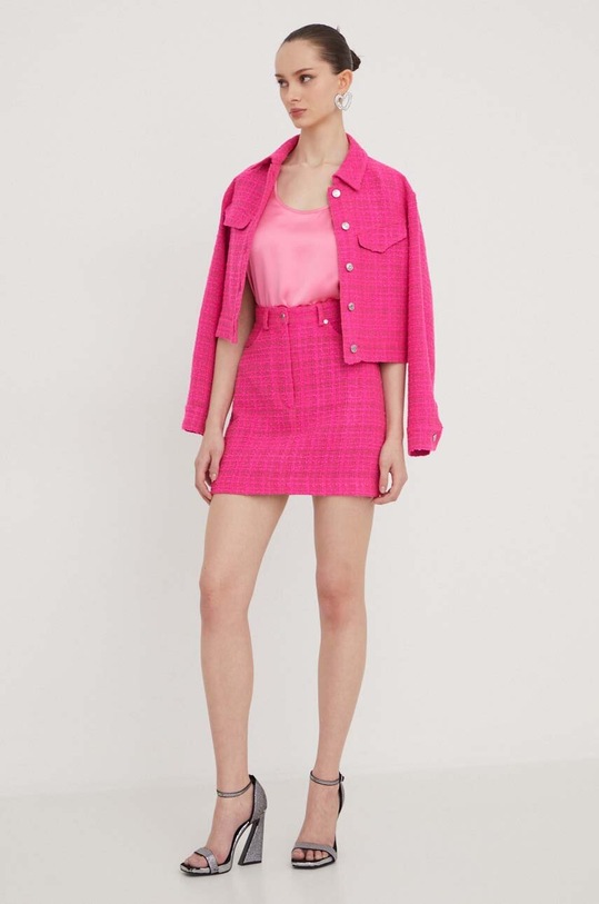 HUGO bluză 50509446 roz SS24