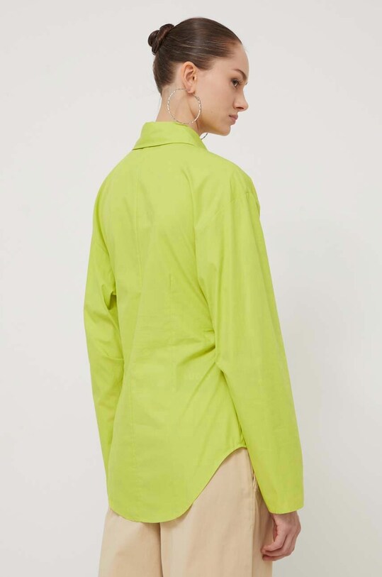 Одяг Бавовняна сорочка HUGO 50506844 зелений