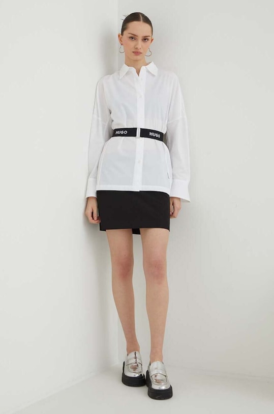 HUGO koszula 50506904 biały SS24