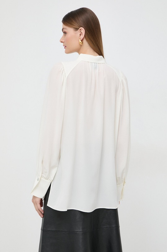 Odzież BOSS koszula jedwabna 50505643 beżowy