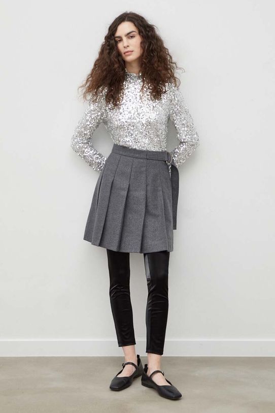 Блузка Bruuns Bazaar BBW3766 срібний SS24