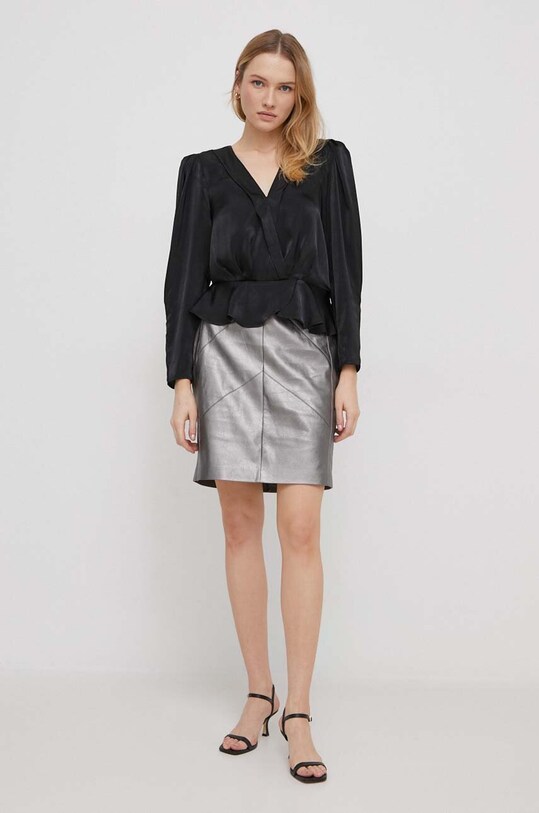 Блузка Dkny P34ANQ01 чёрный SS24