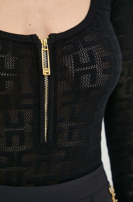 Elisabetta Franchi body BK55B41E2 czarny