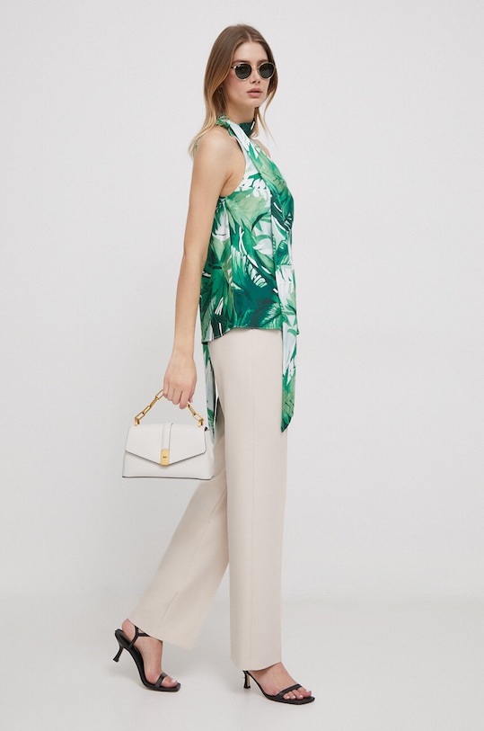 Lauren Ralph Lauren bluzka 200925235 zielony SS24