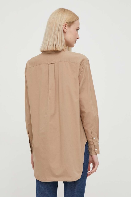 Îmbrăcăminte Polo Ralph Lauren cămașă din bumbac 211945653 bej