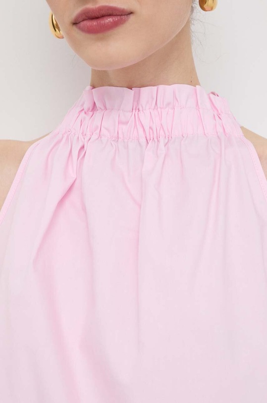 Pinko bluzka bawełniana 100895.A19U różowy