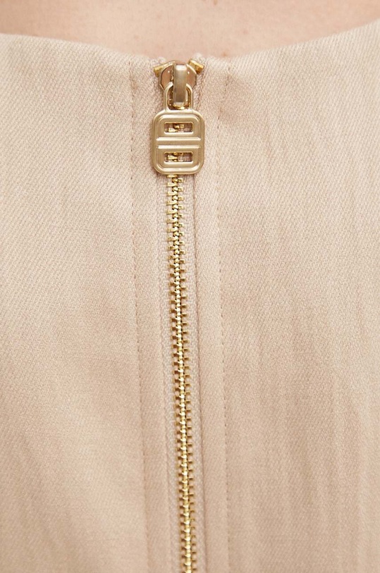 Dkny bluzka P4BATW65 beżowy